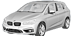 BMW F45 C2082 Fault Code